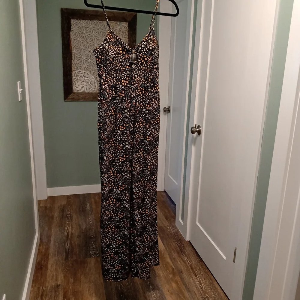Jersey knit jumpsuit with pockets NWT